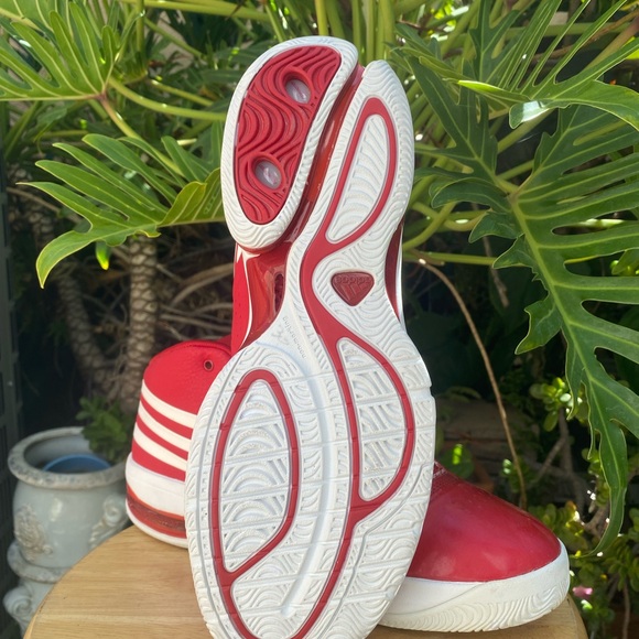 Adidas TS Commander LT G08124 Red White Basketball Shoes - Picture 6 of 8